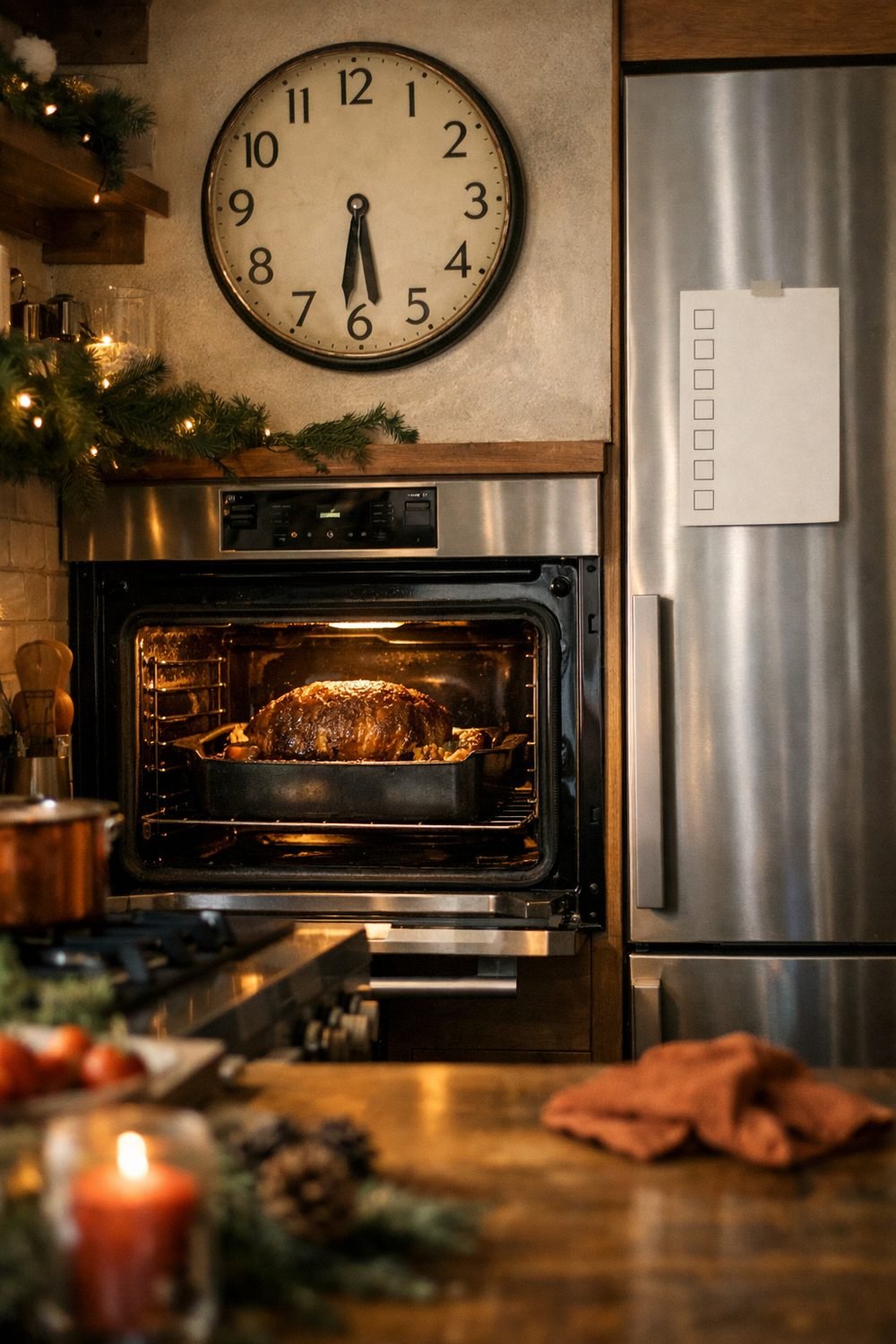 Holiday Cooking Timeline: Work Backward